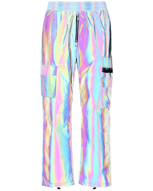 Unknown Blue Reflective Technical Pants for men