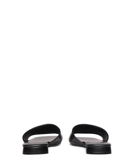 Balenciaga Black 10mm Dutyfree Shiny Leather Sandals