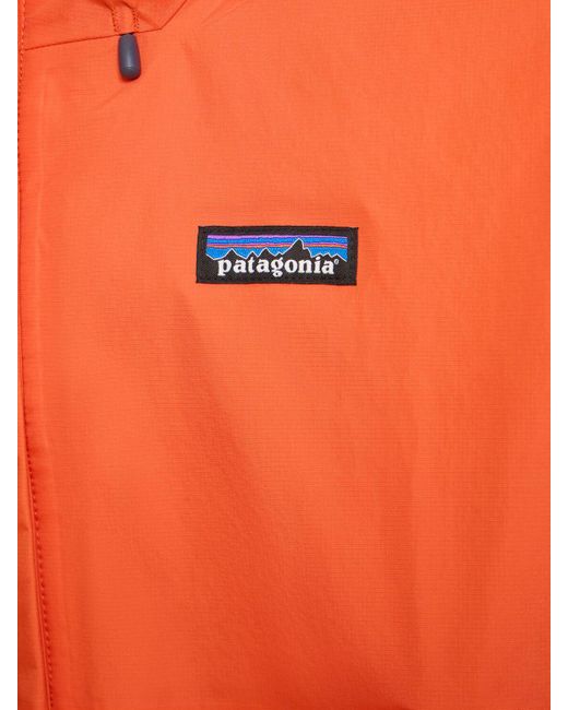 Patagonia Orange Torrentshell 3L Rain Jacket for men