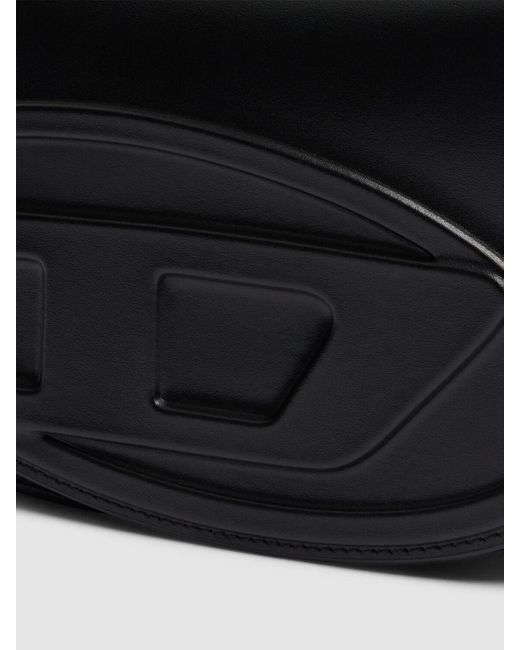 メンズ DIESEL 1dr レザーバッグ Black