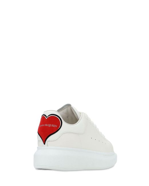 Alexander mcqueen top basket rouge