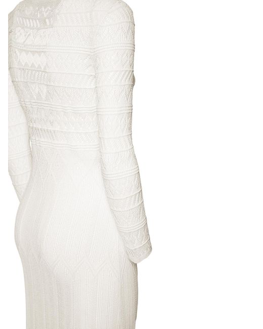 Vestito atedy in cotone crochet di Isabel Marant in White