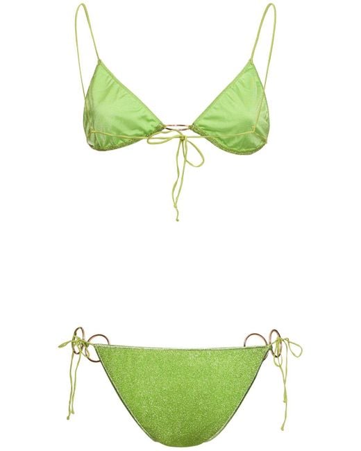 Oseree Green Mikro-ring-bikini "lumière"