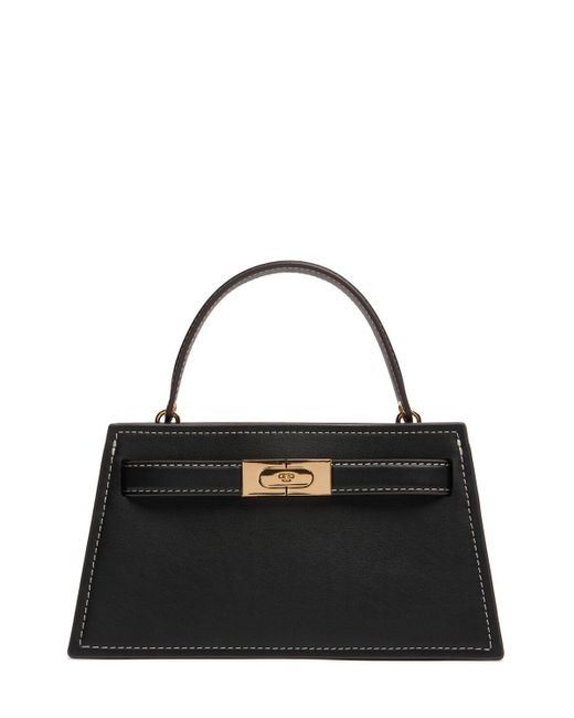 Tory Burch Petite Lee Radziwill レザーバッグ Black