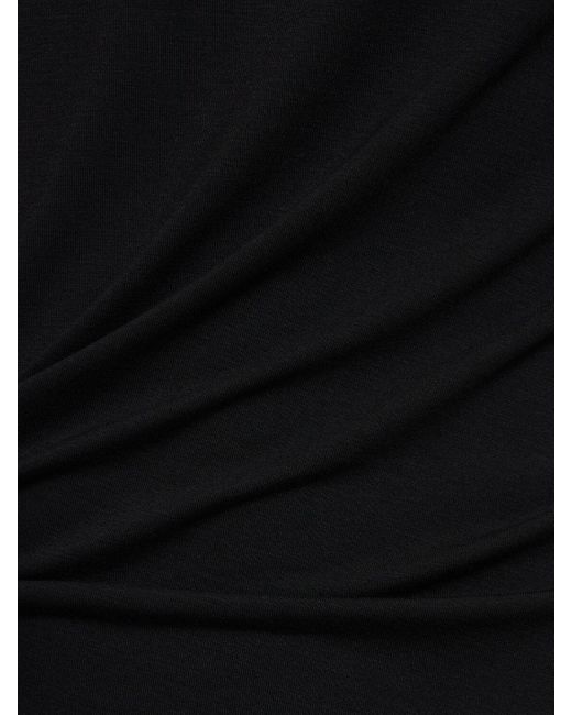 Polo a maniche corte di Giorgio Armani in Black da Uomo
