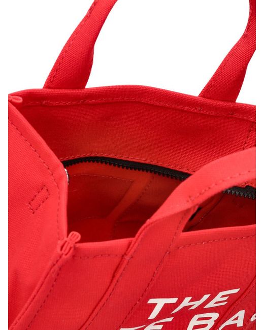 Marc Jacobs The Small コットンキャンバストートバッグ Red