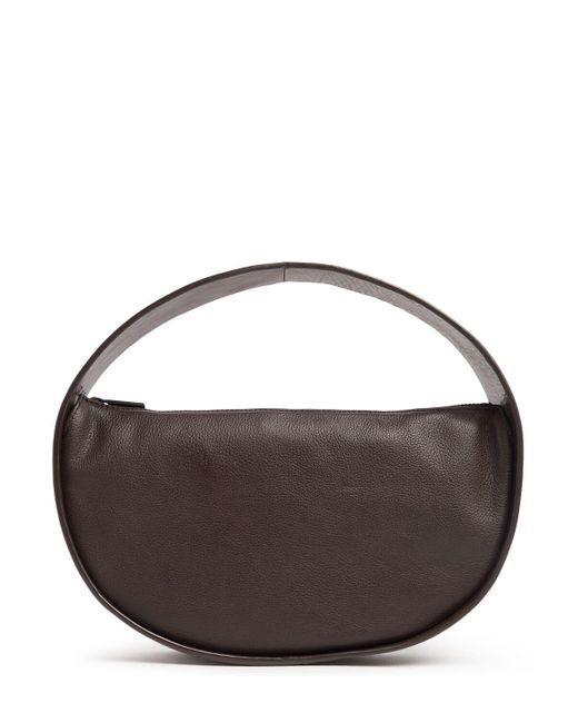 St. Agni Petite Arc ウーブンレザーショルダーバッグ Brown