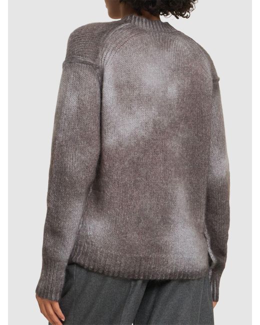 Acne Kark ウールブレンドカーディガン Brown
