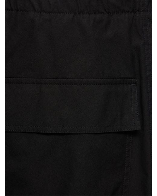 メンズ Jil Sander Trousers 5 ウォッシュドコットンルーズパンツ Black