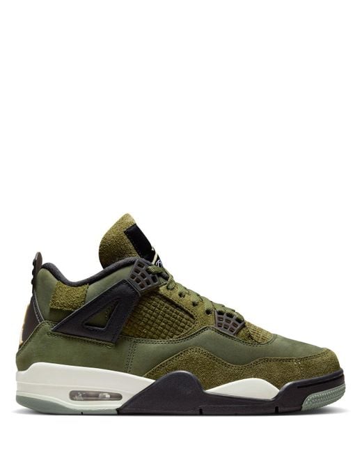 Nike Green Air Jordan 4 Retro Se Craft Sneakers for men