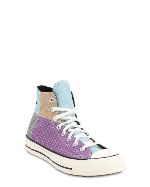 converse high tops multicolor
