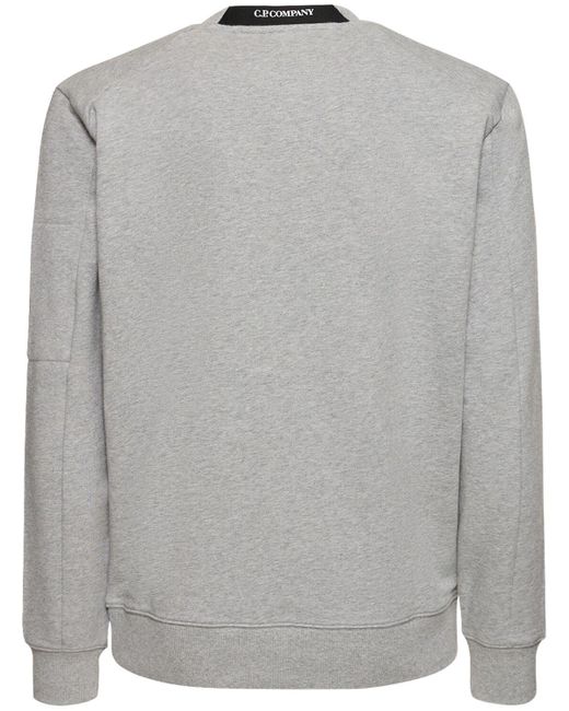 C P Company Sweatshirt Aus Baumwollfleece in Gray für Herren