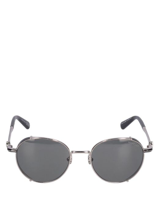 Moncler メタルサングラス Gray