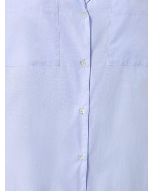 THE GARMENT Blue Madrid Cotton Maxi Shirt