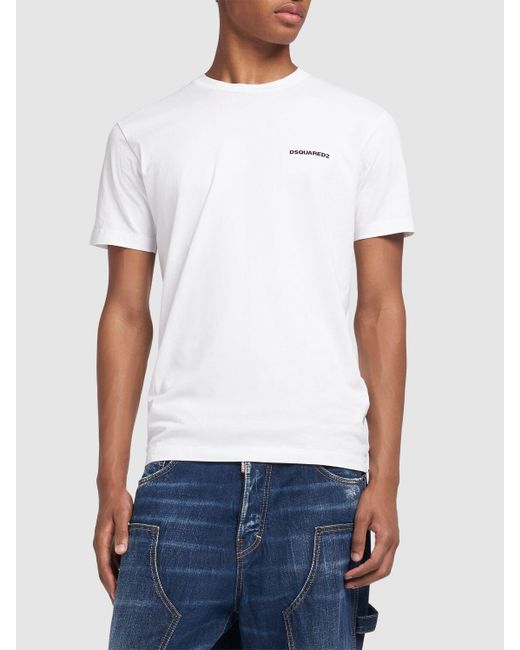 DSquared² White T-Shirts And Polos for men
