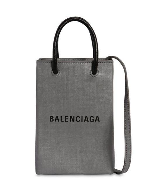 balenciaga shopping phone bag