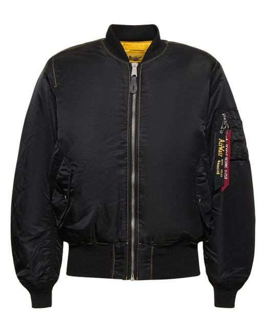 Bomber dr. martens x alpha ma-1 di Dr. Martens in Black da Uomo