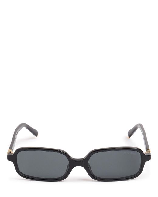 Miu Miu Gray Sonnenbrille Aus Acetat