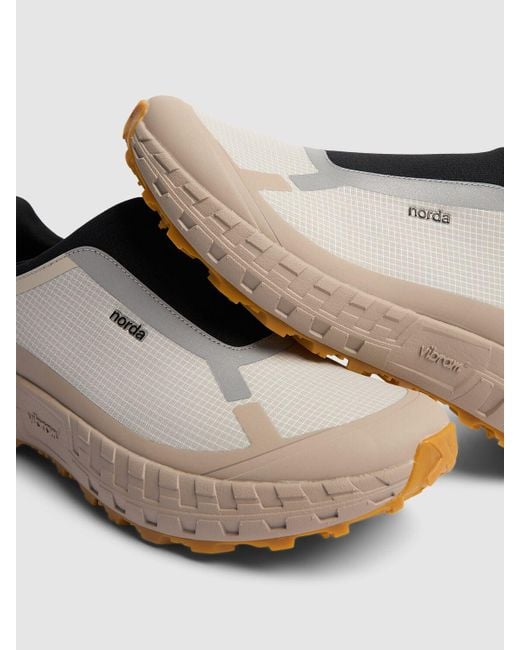 Norda Brown 003 Dyneema Trail Running Sneakers for men