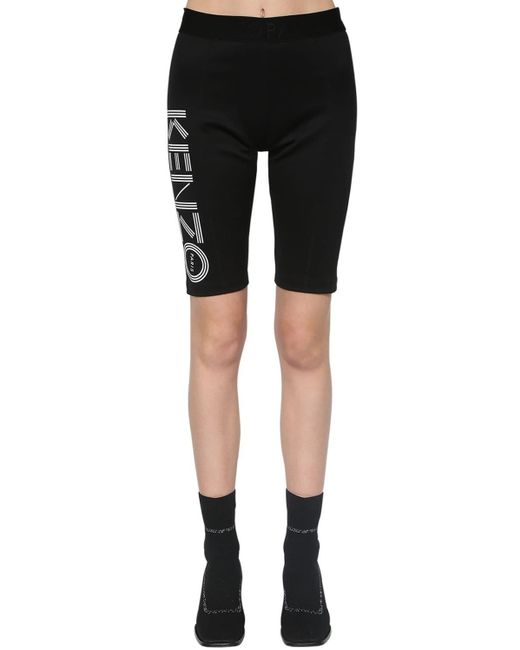 kenzo biker shorts