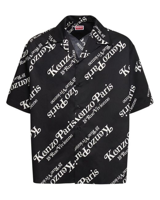 KENZO Black Kenzo By Verdy Cotton/Shirt for men