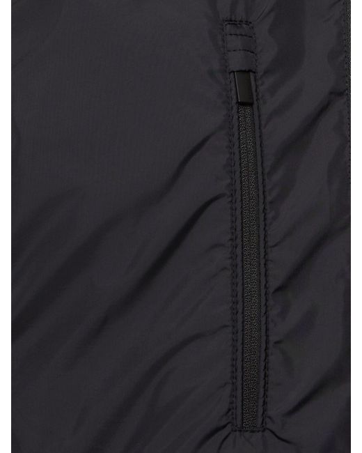 メンズ Moncler Masac ナイロンダウンジャケット Black