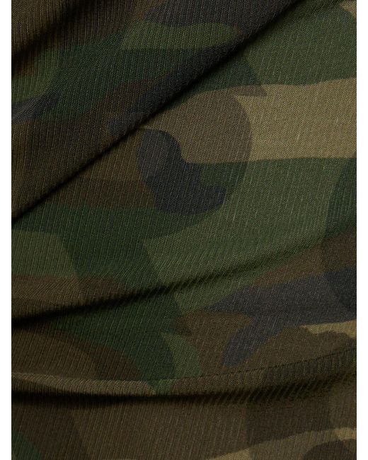 T-shirt transparent camouflage à manches longues Marc Jacobs en coloris Green