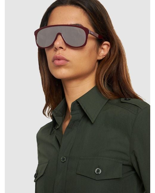 Gafas de sol de esquí Chloé de color Brown