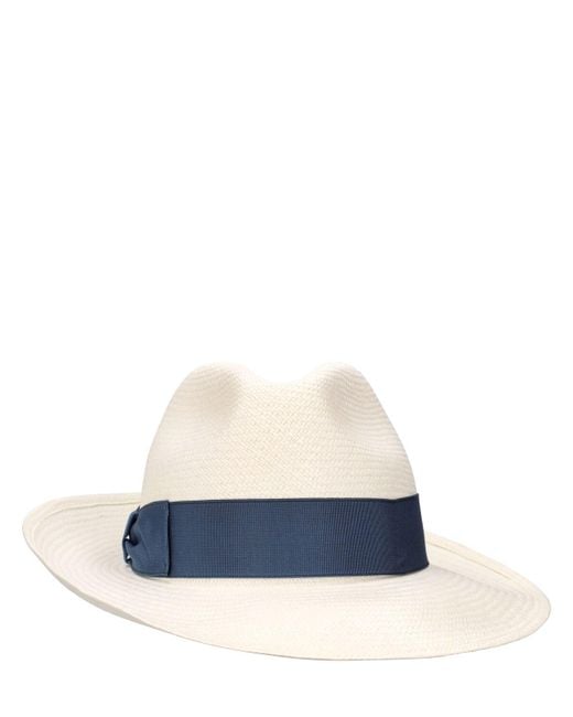 Sombrero panama Borsalino de color Blue