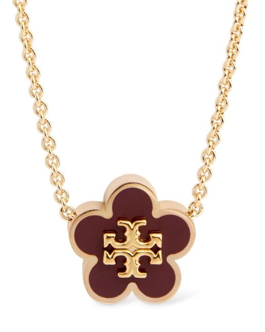 Mujer Collar Con Colgante/Burgundy Unique Tory Burch de color Multicolor