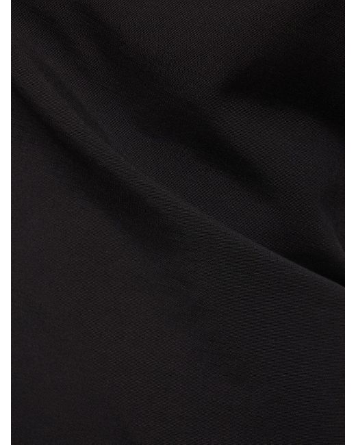 Top giuliana a maniche corte in misto cotone di TOVE in Black
