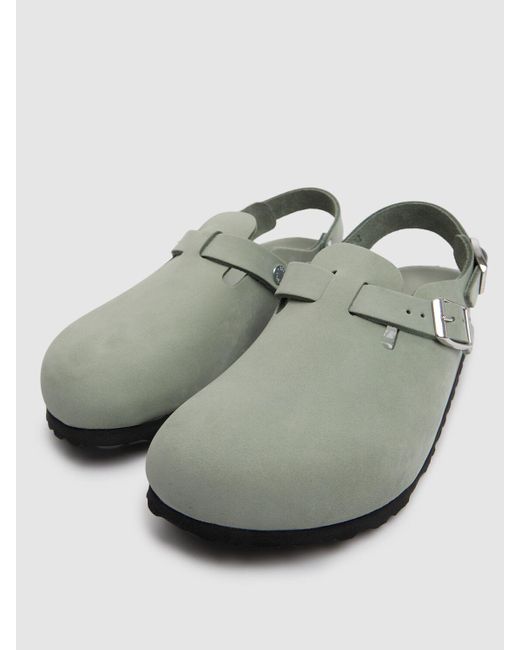 Birkenstock Tokioスエードミュール White