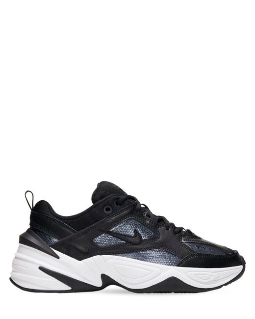 nike tekno black plum