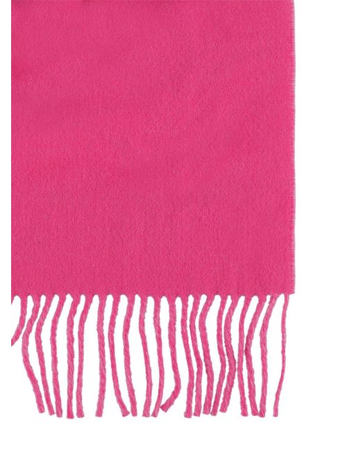Sciarpa l'echarpe in lana di Jacquemus in Pink da Uomo