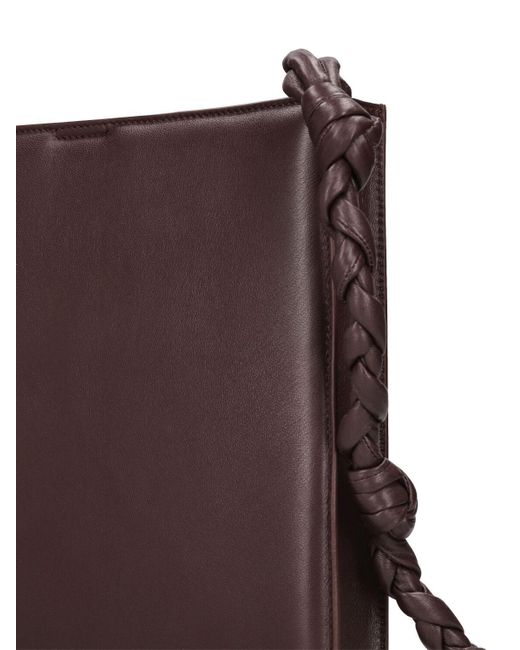 Jil Sander Medium Tangle Padded Shoulder Bag in Purple | Lyst
