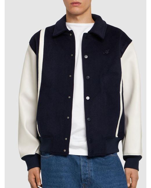Axel Arigato Blue Bay Varsity Jacket for men