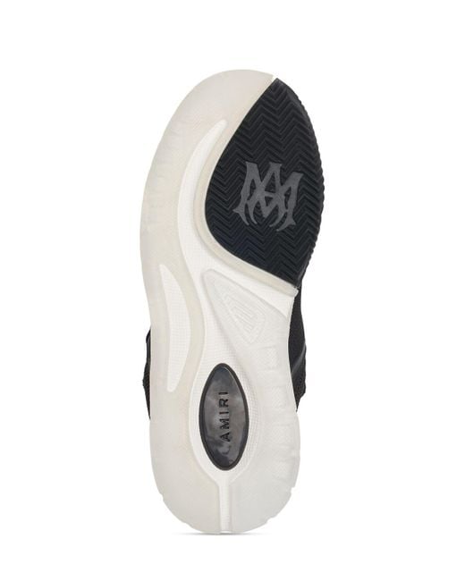 Sneakers low top ma-1 in pelle di Amiri in Black da Uomo