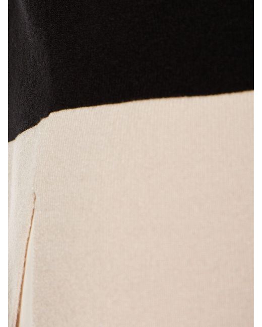 Suéter corto de punto de viscosa Max Mara de color Black