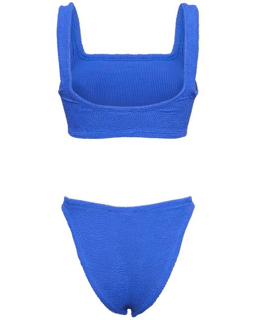 Bikini xandra Hunza G de color Blue