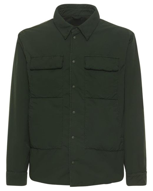 Aspesi Synthetic Nylon Overshirt Jacket in Military Green (Green) for ...