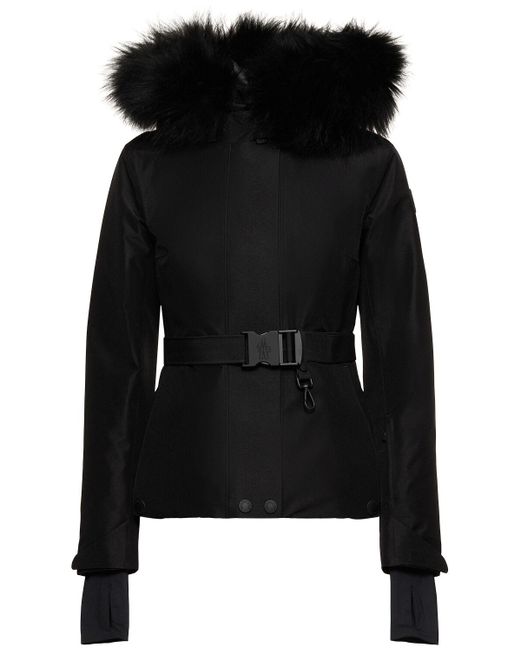 Moncler Laplance Tech Down Ski Jacket Black