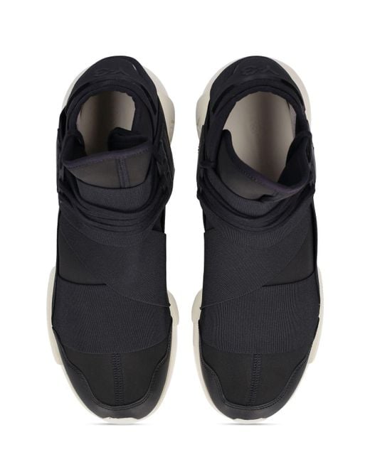 Y-3 Black Qasa Sneakers for men