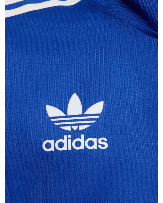 Adidas Blue Italy Beckenbauer Track Top for men