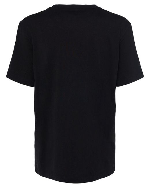 Hombre Camiseta De Algodón DSquared² de hombre de color Black