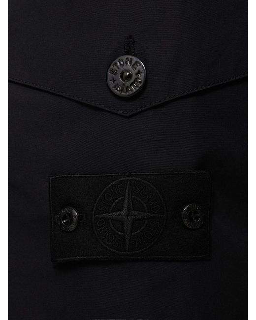 Stone Island Herren Ghost Regular Bermuda Shorts in Blue für Herren