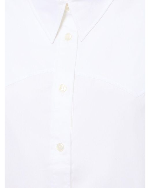 Camicia nashville in twill di cotone di ANDAMANE in White