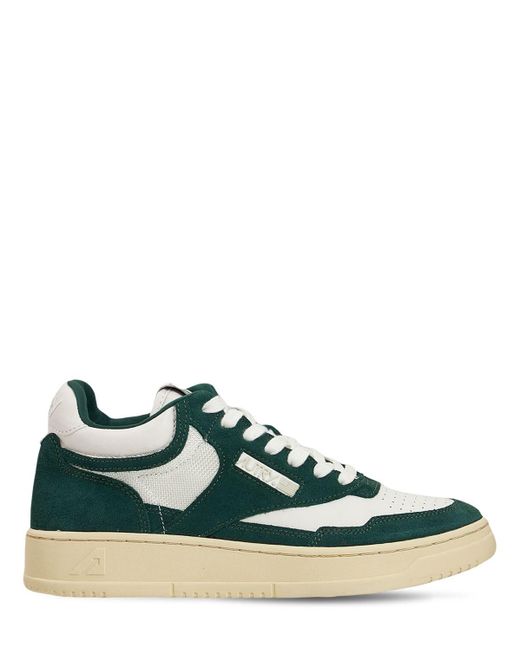 Autry Green 35mm Hohe Sneakers "tennis Club Open"