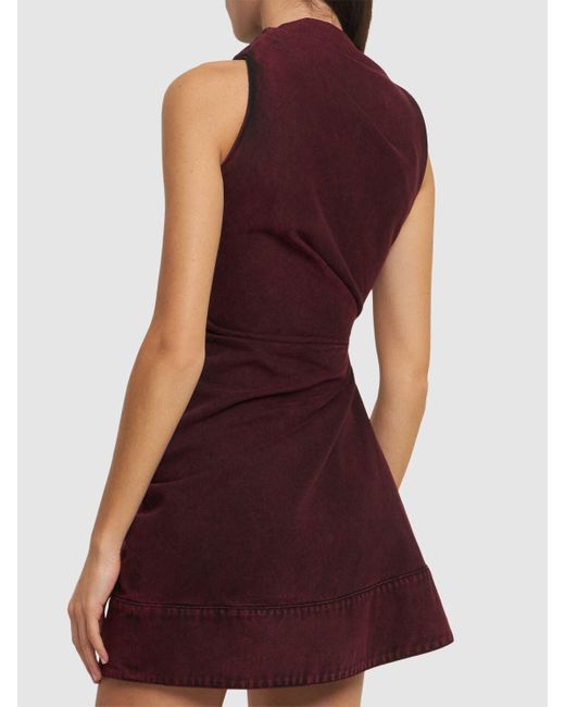Alexander McQueen デニムドレス Purple