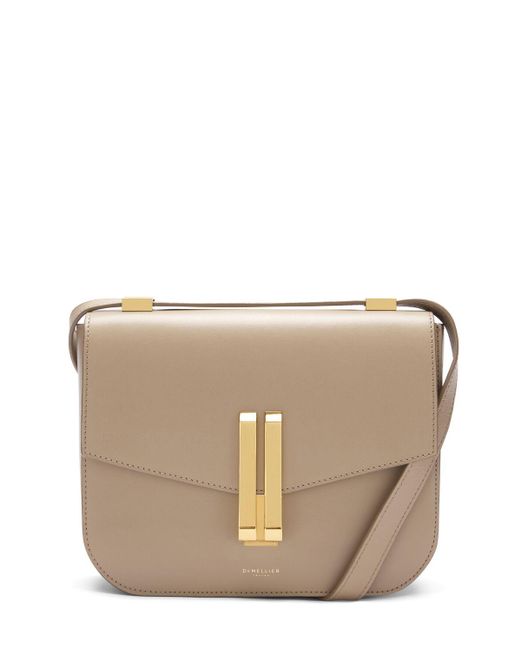 DeMellier London Vancouver スムースレザーショルダーバッグ Natural