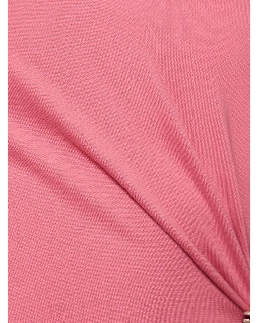 Tom Ford Strickpullover Aus Superfeiner Baumwolle in Pink für Herren